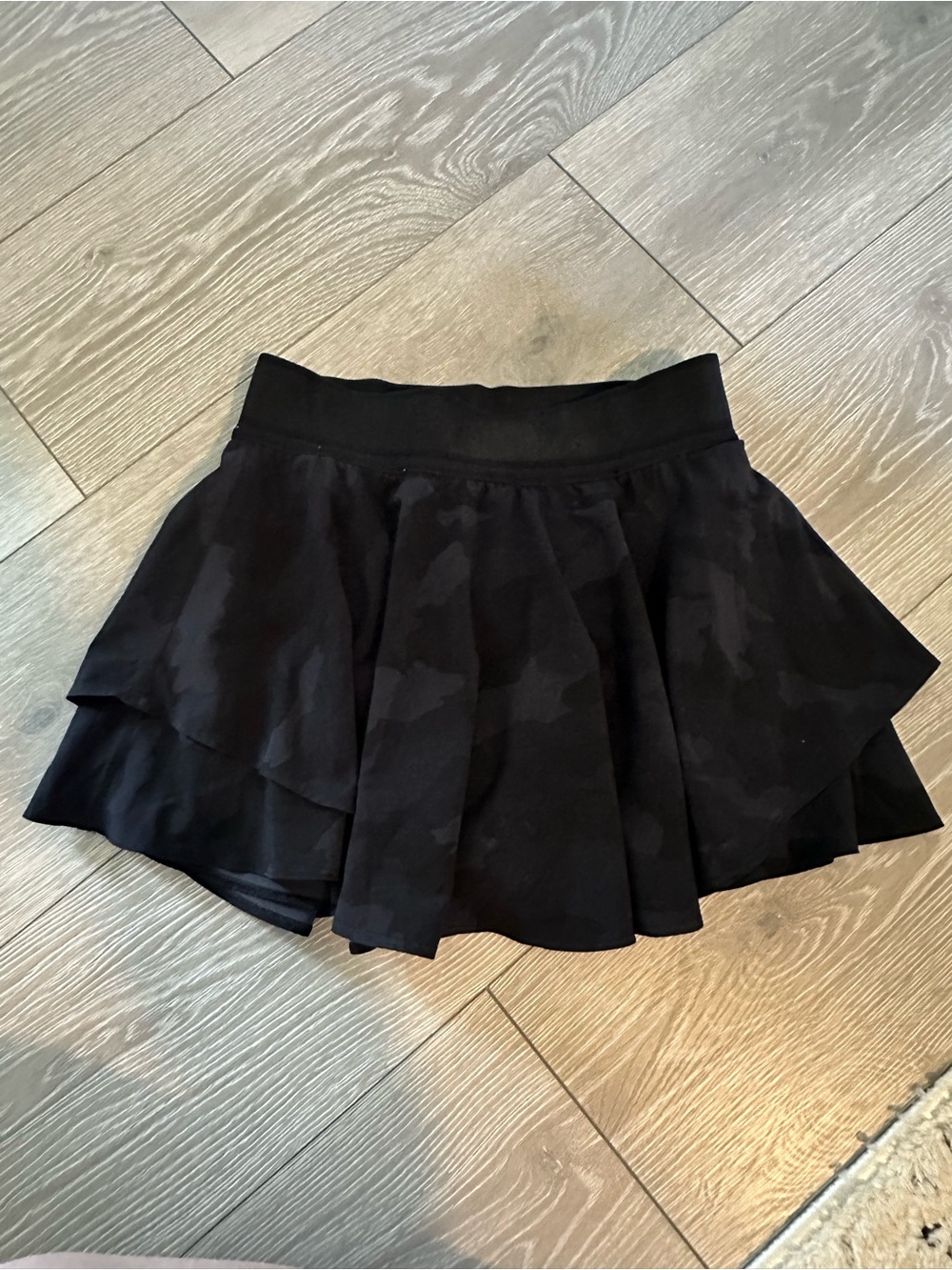 lululemon athletica Black Layered Skirt